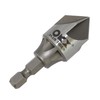 ORXPLUS Tools 5 Flute Metal Countersink Drill Bit, 90 Degree