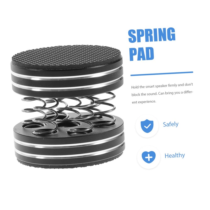 Tofficu 4Pcs Subwoofer Isolation Pad Set Speaker Vibration Dampening Feet