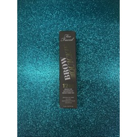 Too Faced Brow Quickie Brush-On Brow Fiber Gel in Universal Taupe NIB