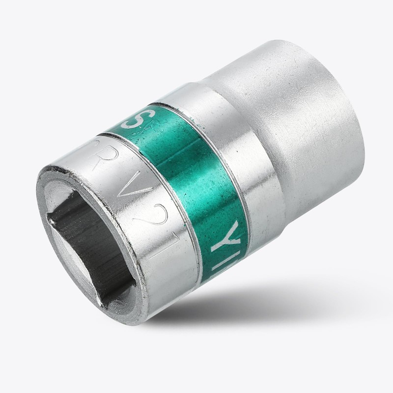 sourcing map 3/4" Drive 12 Points Socket 21mm Metric Shallow