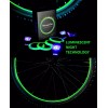 MoonOn Bicycle Luminescent LED UV Light System Rim Wheel Glow