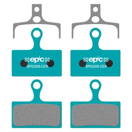 epic Disc Brake Pads for Shimano Brakes | F01A, F03C, G01A, G03C | Fits Alfine, Cues, Deore, SLX, XT | Organic, Semi-Metallic, Sintered, Ceramic & E-Bike Options | 2 Sets (Ceramic)