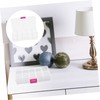 NOLITOY 4pcs Storage Box Litterbox Storage Bins with Lids Small