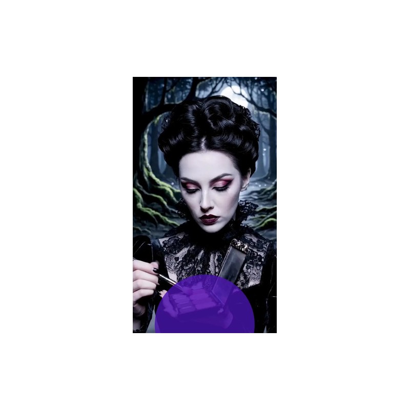 Paleta De Sombras Alternativas Para Ojos Malagna Dark Goth