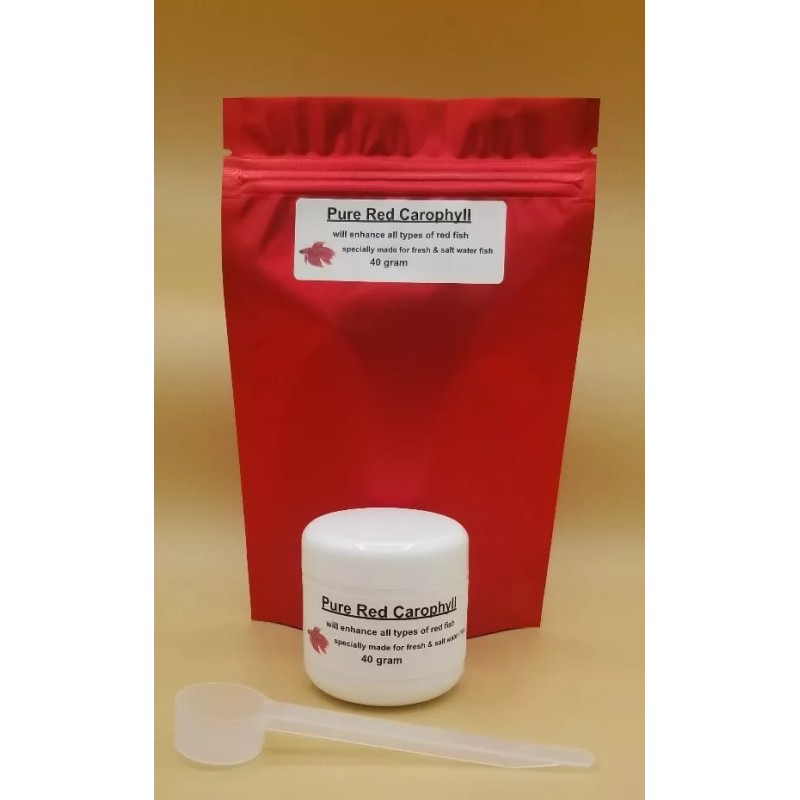 red carophyll ( Fish formula ) pure red carophyll specially