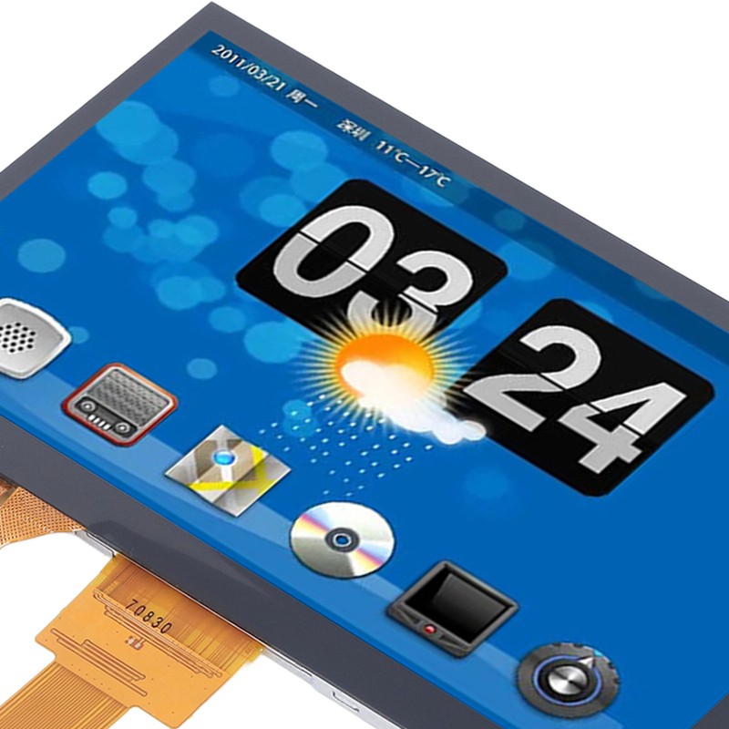 7 Inch LCD Screen Capacitive Touch Screen IPS Industrial Display