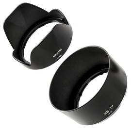 zeroport Japan For Nikon SLR D3400 D5600 D5300 AF – P daburuzu-mukitto For Lens Hood Compatible for Set of 2 (HB dso03h-pccl-201-n106 + HB – 77)