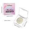 Highlighter Makeup Contour Palette, Gold Silver Duochrome iluminadores de maquillaje
