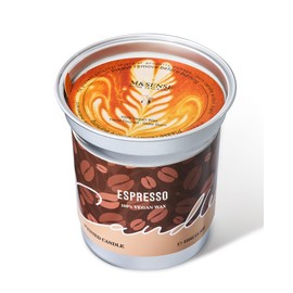 M&SENSE Coffee Espresso Scented Soy Candle - Vegan, Heavy Scented, Natural Aromatherapy Candles for Stress Relief, 12.7oz 73-Hour Burn Time, Housewarming Gift for Women & Men