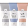 Happybath 해피바스 클렌징폼 티트리 아크네 150g 여드름 진정 트러블 완화