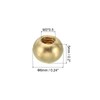 PATIKIL M3 x 0.5 Thread Cap Nuts Button 20 Pack