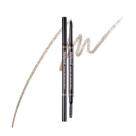 Lilybyred Skinny Mes Brow Pencil – Ultra-Slim 1.5mm Precision Tip, Long-Lasting, Natural Brows (05_Taupe Brown, 1PC)