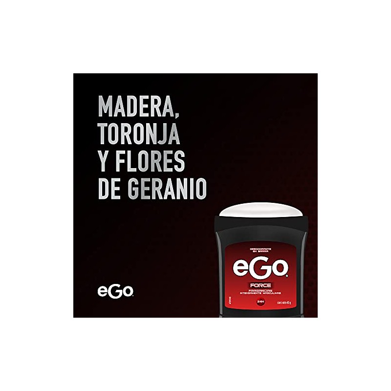 Ego Desodorante para Hombre Force en Barra 45 gr