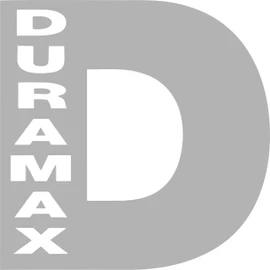 Duramax D Logo (12", Silver)