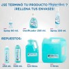 2 Pack Espuma Sanitizante 250 Ml + Repuesto 500 Ml
