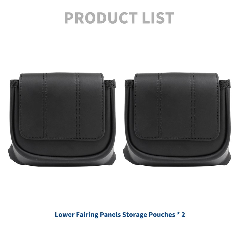 motosikleta Lower Fairing Panels Storage Pouches Fairing Lower Tool Bags