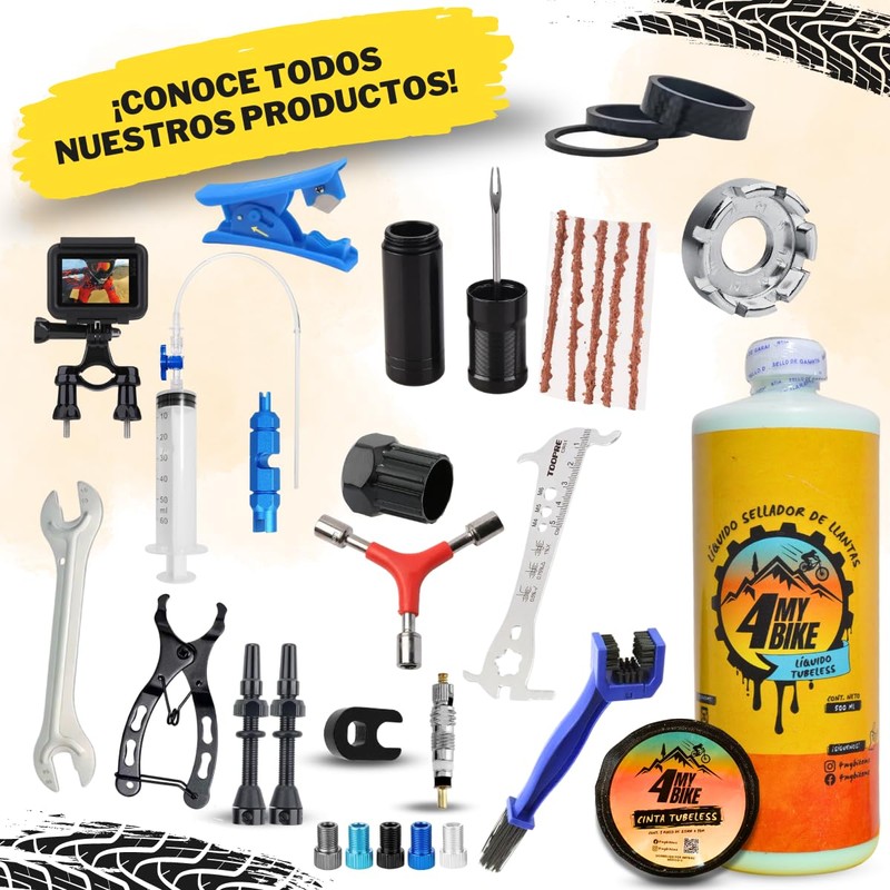 4MyBike Medidor Profesional Indicador de Desgaste de Cadena de Bicicleta