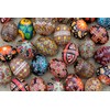 24x36 gallery poster, Ukrainian Easter eggs, pysanky