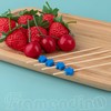 Framendino, 100 Pack Bamboo Cocktail Picks Skewers Toothpicks with Stars
