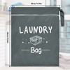 2 Pcs Large Travel Laundry Bags - Waterproof Wet/Dry, Washable,