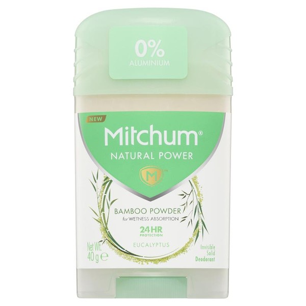 Mitchum for Women Natural Power Deodorant Stick Eucalyptus 40g