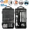Smart 117PC Screwdriver Set Computer laptop Smart Watch fitness Tracke