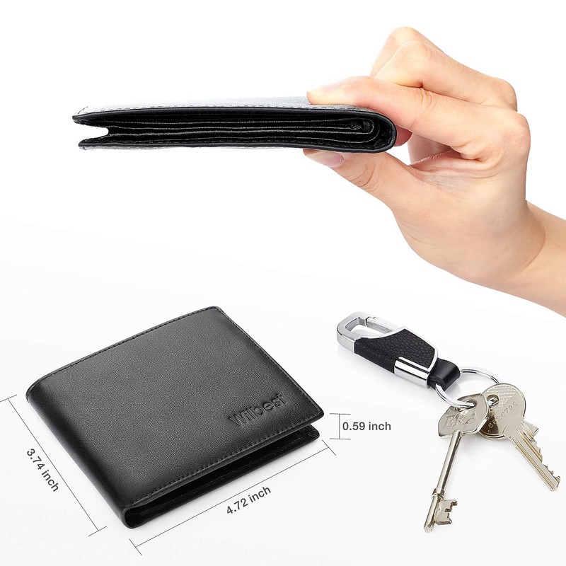 Men's Wallet, Black (black-1)