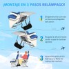 Hamaca de Pie de Avión Ajustable, Hamaca Para Pies Portátil