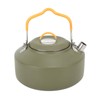 1L Outdoors Kettle Heat Resisting Stainless Steel Teapot Portable Camping