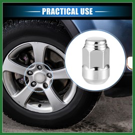 Motoforti 5 Pcs Wheel Lug Nuts Compatible for Honda CR-V, Durable M12x1.5 Long-lasting