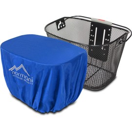 normani Bicycle Basket Rain Cover Waterproof Universal Cover XXL Colour Blue