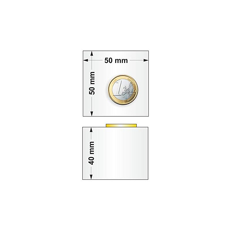 Acrylic Block 50 x 50 x 40 mm Transparent, Glossy