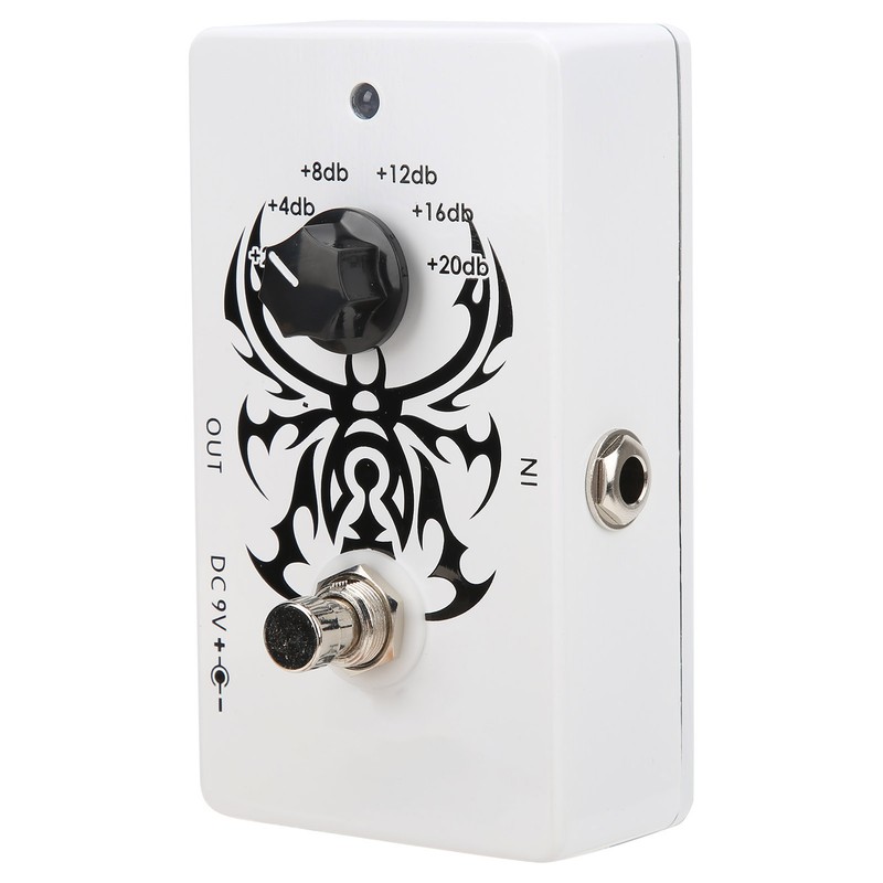 Guitar Effect Pedal Boost True Bypass Adjustable Portable Instrument Accessory