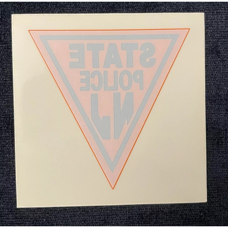 NJ State Police Window Decal