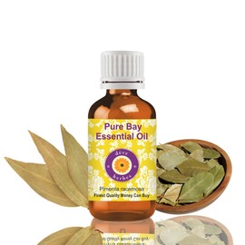 Deve Herbes Pure Bay Essential Oil (Pimenta racemosa) Steam Distilled Natural Therapeutic Grade 100ml (3.38 oz)