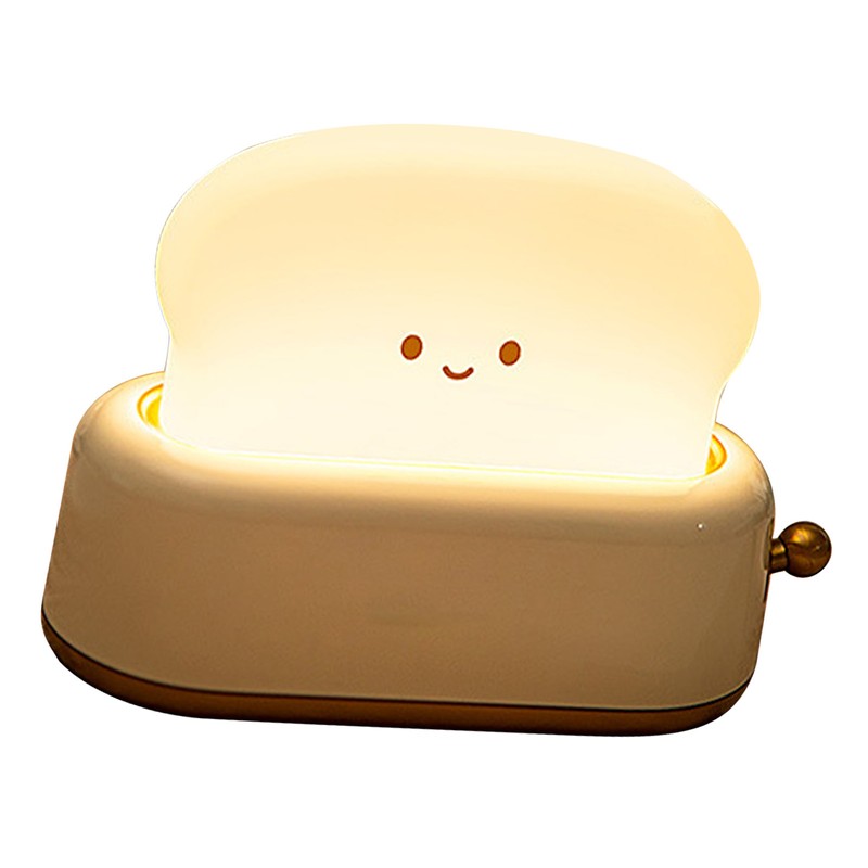 Bread Maker Night Light USB Rechargeable Stepless Dimming LED Desk