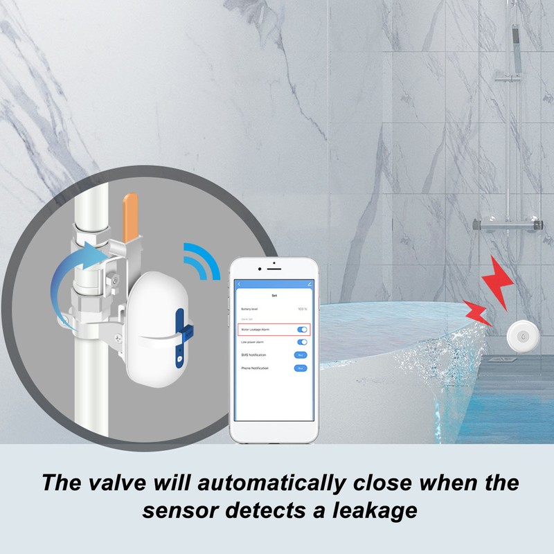 WiFi Smart Water Valve Timed Automatic Shut Off Sprinkler Controller