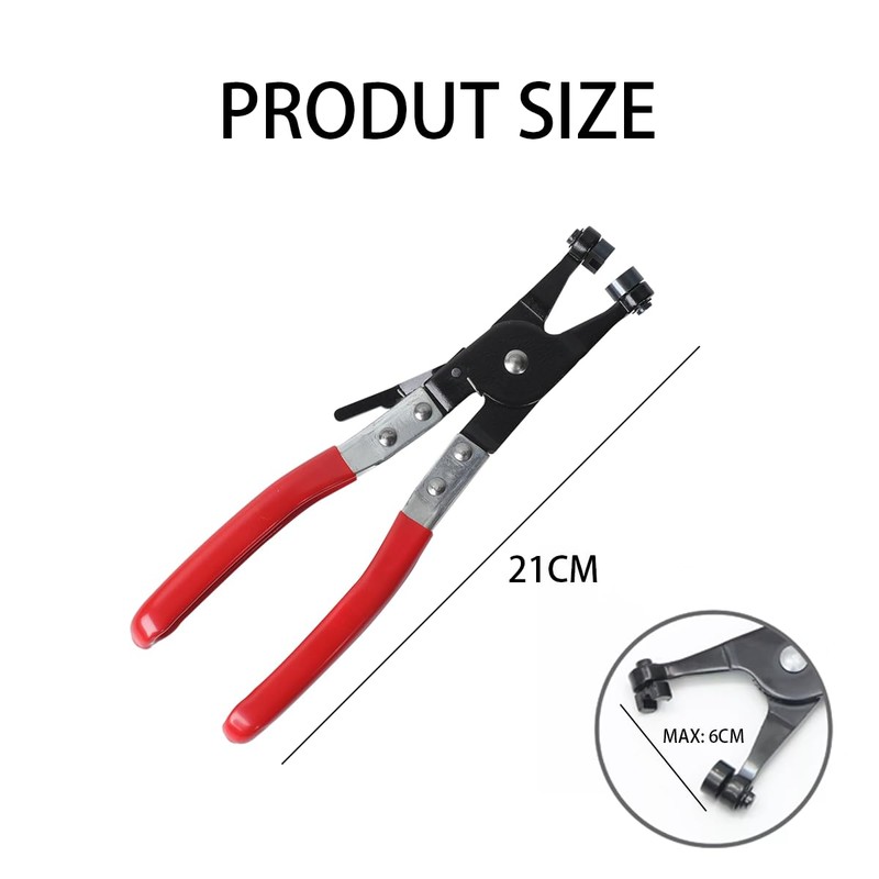 Helonge Hose Clamp Plier, Spring Hose Clamp Pliers, Mechanic Clamp