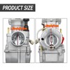 JUUDDENPARTS 26MM Power Jet Carburetor, Motorcycle Carburettor Carburetor for 2/4