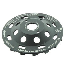 Diamond Cup Grinder ABRASIV CUP Special 125 x 22.23 mm for Abrasive Materials, Soft Sand-lime Stone Fresh Screed Asphalt Lime and Cement Plaster