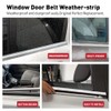 GZYF 4PCS Weatherstrips,Window Moulding Trim Seal Belt Weather Stripping for