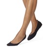 HUE womens Low Cut Shade Match With Heel Gel Tab