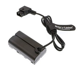 Alvin's Cables NP F550 Dummy Battery to D-Tap Power Cable for Sony NP F570 NP F970 Atomos Shinobi Atomos Ninja Monitor SmallHD Focus 7