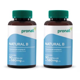 Proud Origins Kit 2 Piezas Suplemento Natural B Complex 90 Caps - Pronat Sabor Sin Sabor