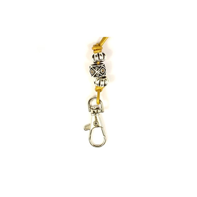 TAMEHO Original Leather Whistle Band for Dog Whistles with Decorative