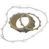Motorcycle Clutch Friction Plates/Disc Set And Cover Gasket Kit Compatible