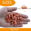 Cayway Pack of 420 Mini Simulation Bricks, 1:35 Mini Scale