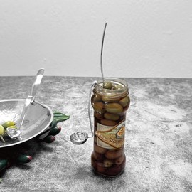 18/8 Stainless Steel, Hanging Olive Spoon