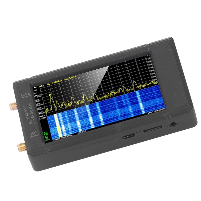 Mini Handheld Spectrum Analyzer 100kHz to 5.3GHz 4in Spectrum Analyzer