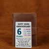 Richesele 6 Years Work Service Card - Thank You 6